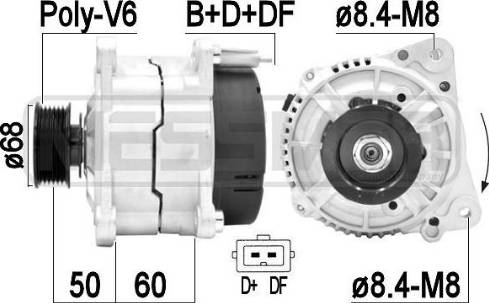 Messmer 209439A - Генератор www.autospares.lv