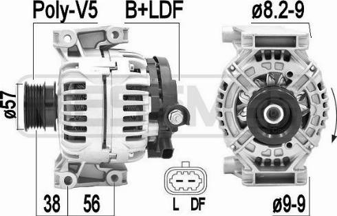 Messmer 209425A - Ģenerators autospares.lv