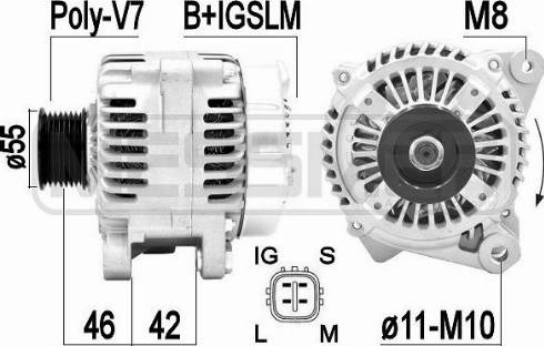 Messmer 209421A - Ģenerators autospares.lv