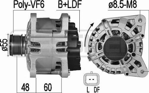 Messmer 209546A - Генератор www.autospares.lv