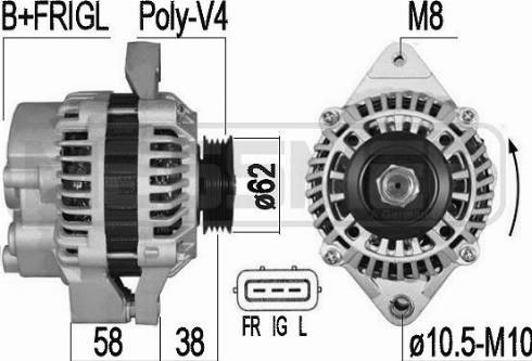 Messmer 209540A - Ģenerators autospares.lv