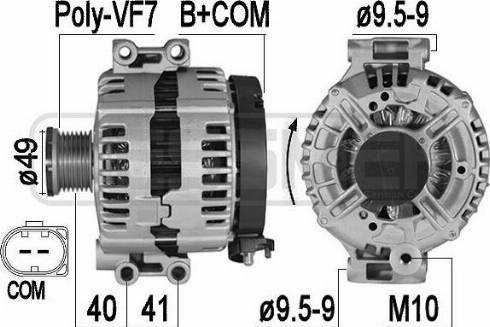 Messmer 209557A - Ģenerators www.autospares.lv