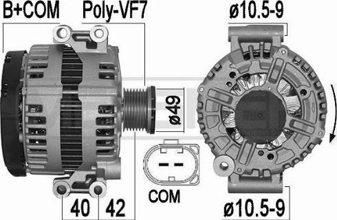 Messmer 209560A - Ģenerators www.autospares.lv