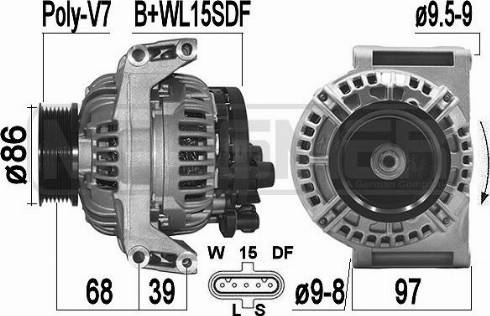 Messmer 209504 - Генератор www.autospares.lv