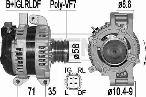 Messmer 209517A - Ģenerators www.autospares.lv