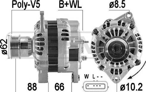 Messmer 209581 - Ģenerators autospares.lv