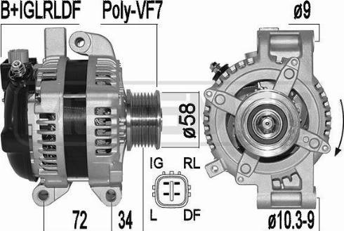 Messmer 209534A - Ģenerators www.autospares.lv