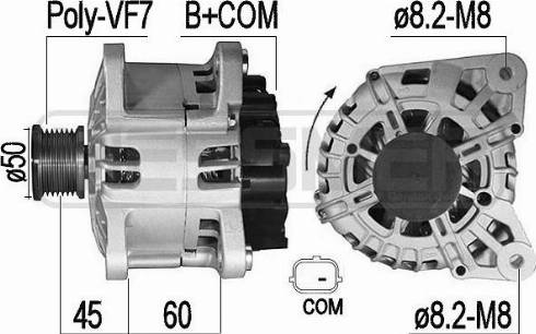 Messmer 209524A - Ģenerators autospares.lv