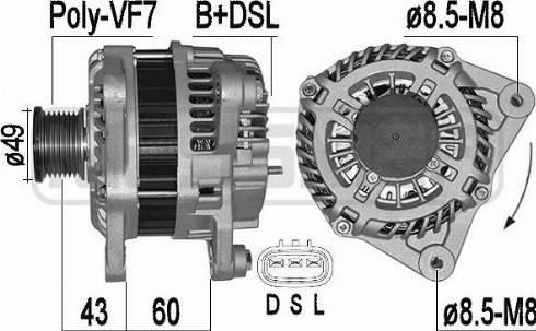 Messmer 209526A - Ģenerators www.autospares.lv