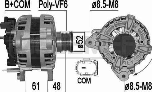 Messmer 209571A - Ģenerators www.autospares.lv