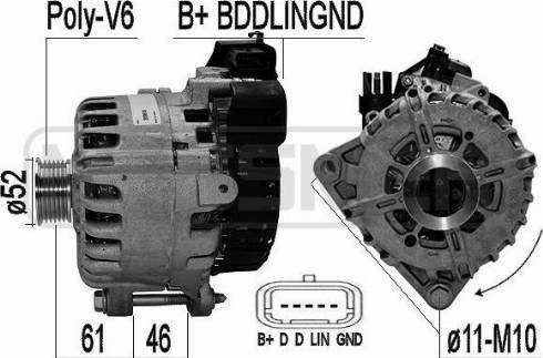 Messmer 209616 - Ģenerators www.autospares.lv