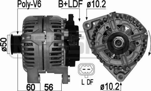 Messmer 209044A - Alternator www.autospares.lv