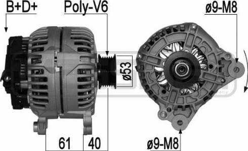 Messmer 209069A - Ģenerators www.autospares.lv