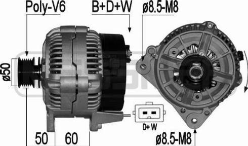 Messmer 209062A - Генератор www.autospares.lv