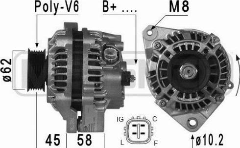 Messmer 209008A - Генератор www.autospares.lv