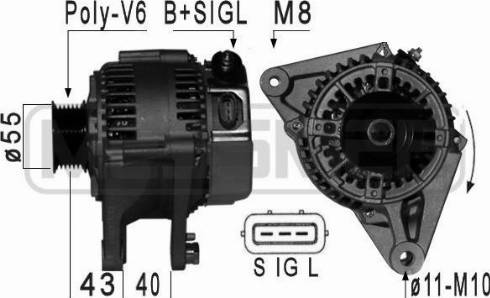 Messmer 209003A - Ģenerators autospares.lv