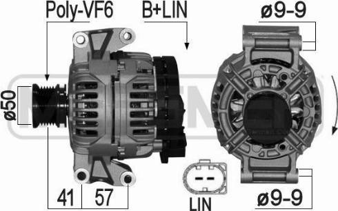 Messmer 209082A - Ģenerators www.autospares.lv