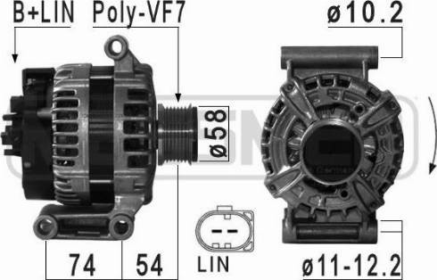 Messmer 209034A - Ģenerators autospares.lv