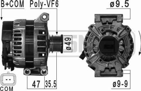 Messmer 209031A - Генератор www.autospares.lv