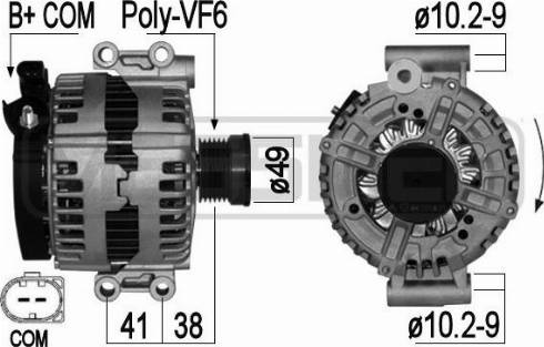 Messmer 209038A - Ģenerators www.autospares.lv