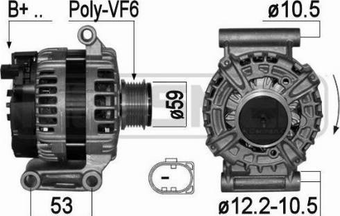 Messmer 209079 - Ģenerators autospares.lv