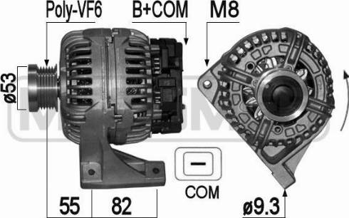 Messmer 209074 - Генератор www.autospares.lv