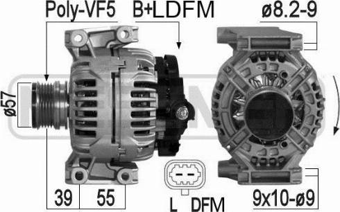 Messmer 209078A - Ģenerators autospares.lv