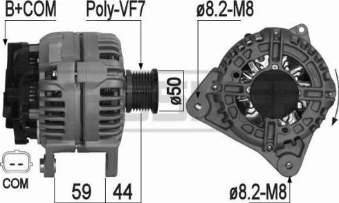 Messmer 209073A - Генератор www.autospares.lv