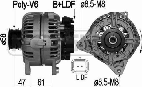 Messmer 209072A - Ģenerators autospares.lv