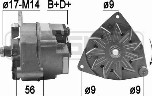 Messmer 209158 - Генератор www.autospares.lv