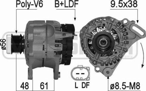 Messmer 209157A - Ģenerators www.autospares.lv