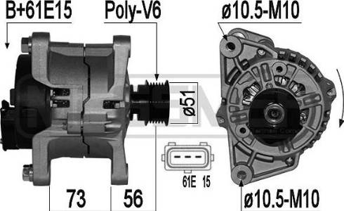 Messmer 209 161 - Ģenerators www.autospares.lv