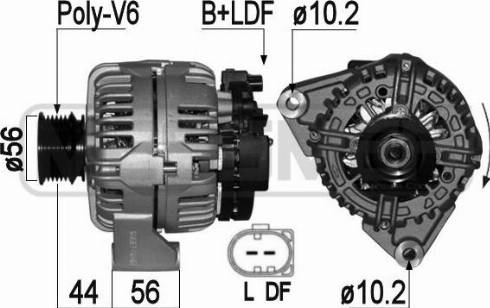 Messmer 209103A - Генератор www.autospares.lv