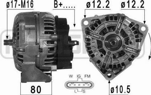 Messmer 209122 - Генератор www.autospares.lv