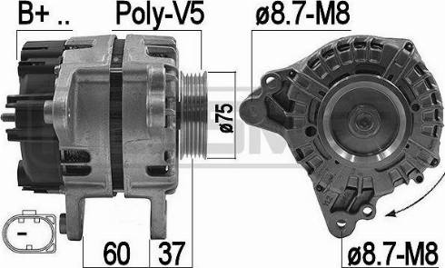 Messmer 209170 - Генератор www.autospares.lv