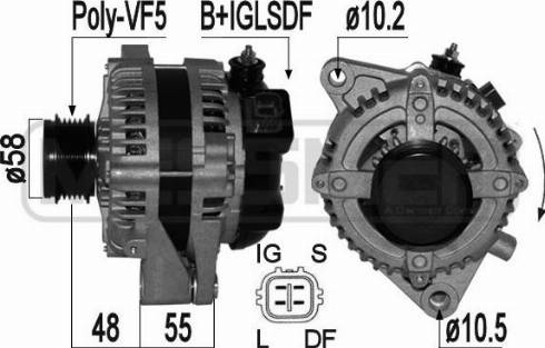 Messmer 209346A - Ģenerators www.autospares.lv