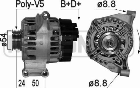 Messmer 209340 - Генератор www.autospares.lv