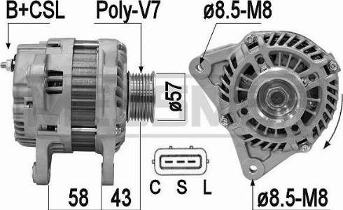 Messmer 209347A - Ģenerators autospares.lv