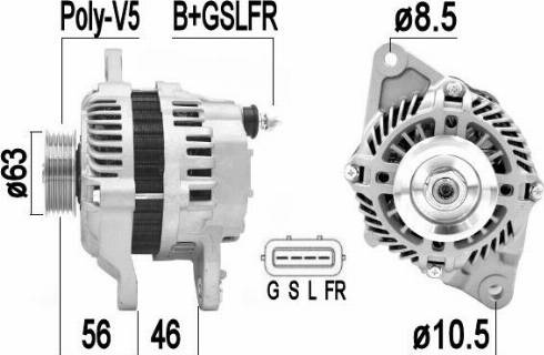 Messmer 209350A - Ģenerators autospares.lv