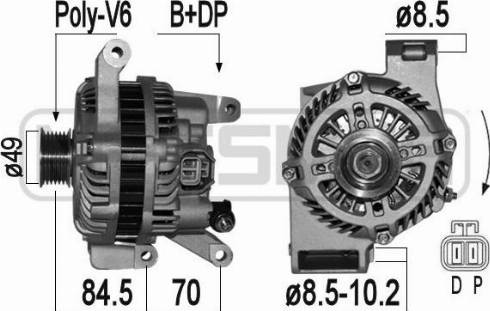 Messmer 209358A - Ģenerators autospares.lv