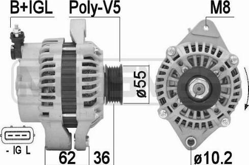 Messmer 209353A - Генератор www.autospares.lv