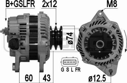 Messmer 209364A - Ģenerators autospares.lv