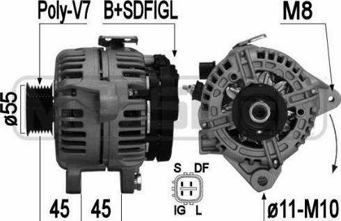 Messmer 209366A - Ģenerators autospares.lv