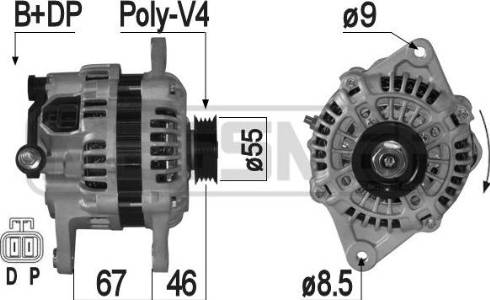 Messmer 209310A - Генератор www.autospares.lv