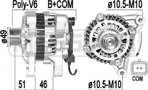 Messmer 209386A - Ģenerators autospares.lv