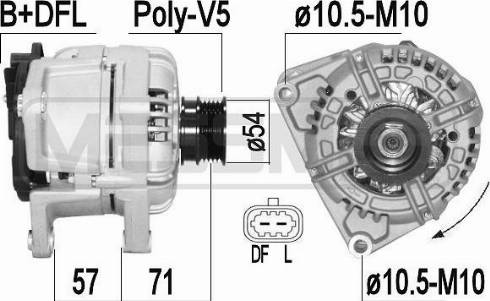 Messmer 209332A - Ģenerators autospares.lv