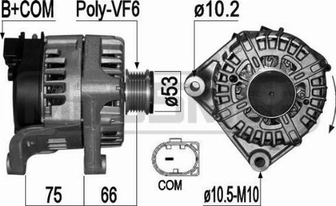 Messmer 209325 - Ģenerators autospares.lv