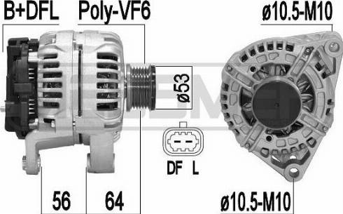 Messmer 209374A - Ģenerators autospares.lv