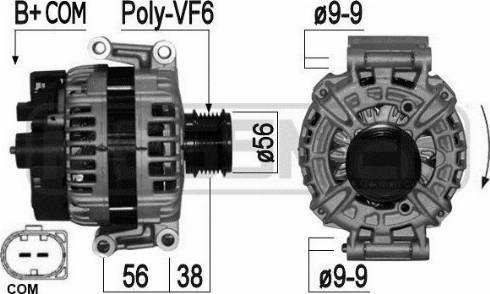 Messmer 209254 - Ģenerators www.autospares.lv