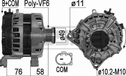 Messmer 209256 - Генератор www.autospares.lv